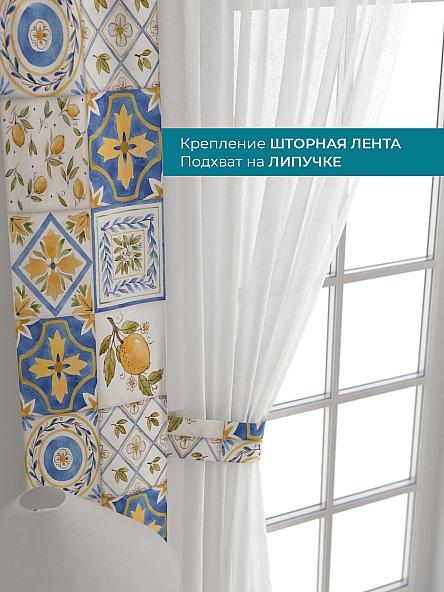 Тюль с декоративными подхватами Лабрист - 500 - фото 4