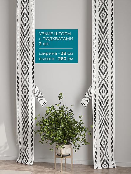 Тюль с декоративными подхватами Лабрист - 504 - фото 2