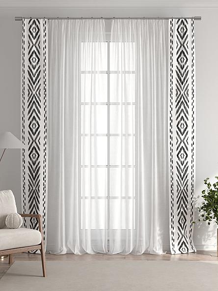 Тюль с декоративными подхватами Лабрист - 504 - фото 7