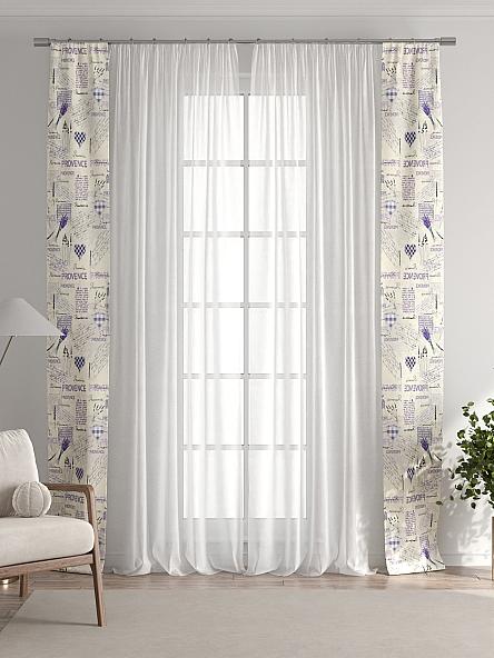 Тюль с декоративными подхватами Лабрист - 507 - фото 7