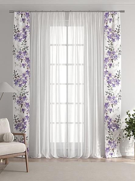 Тюль с декоративными подхватами Лабрист - 509 - фото 7