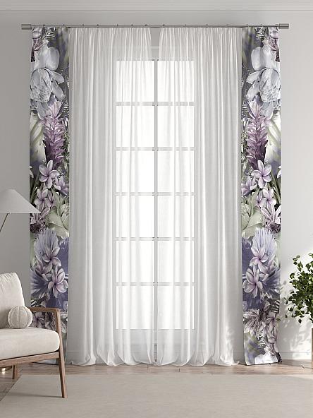 Тюль с декоративными подхватами Лабрист - 510 - фото 7