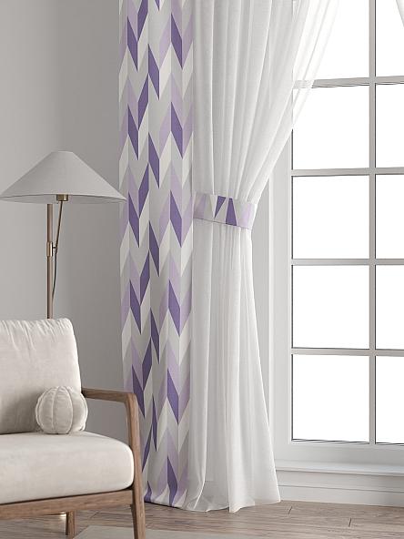 Тюль с декоративными подхватами Лабрист - 513 - фото 6