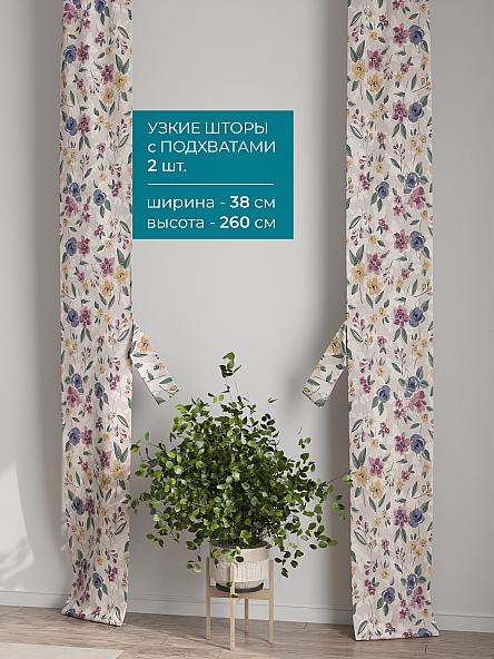 Тюль с декоративными подхватами Лабрист - 516 - фото 2