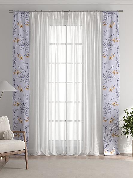 Тюль с декоративными подхватами Лабрист - 517 - фото 7