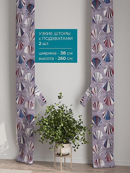 Тюль с декоративными подхватами Лабрист - 519 - фото 2