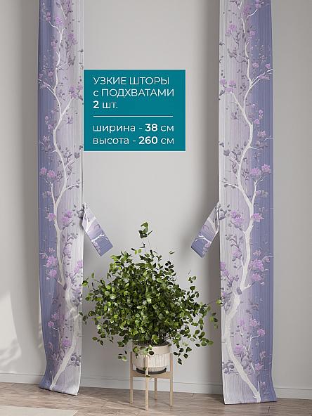 Тюль с декоративными подхватами Лабрист - 524 - фото 2