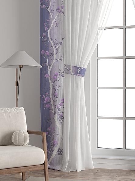 Тюль с декоративными подхватами Лабрист - 524 - фото 6