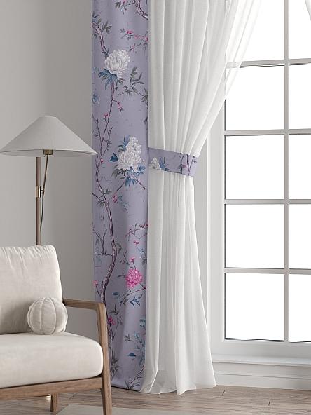 Тюль с декоративными подхватами Лабрист - 526 - фото 6