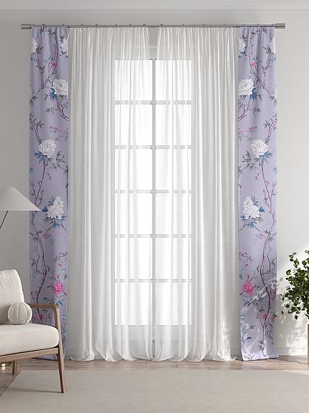 Тюль с декоративными подхватами Лабрист - 526 - фото 7