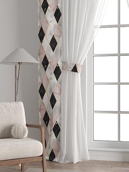 Тюль с декоративными подхватами Лабрист - 527 - фото 6