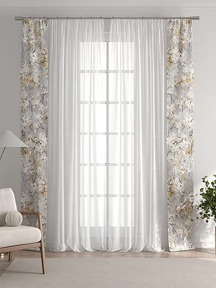 Тюль с декоративными подхватами Лабрист - 534 - фото 7