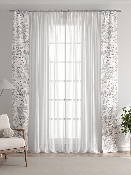 Тюль с декоративными подхватами Лабрист - 535 - фото 7