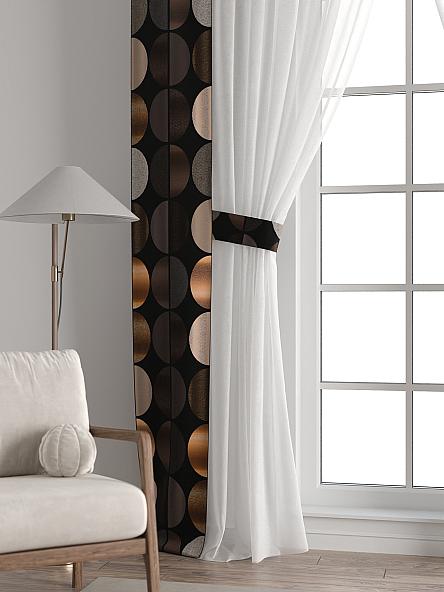 Тюль с декоративными подхватами Лабрист - 551 - фото 6