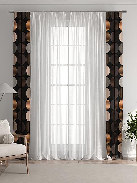 Тюль с декоративными подхватами Лабрист - 551 - фото 7