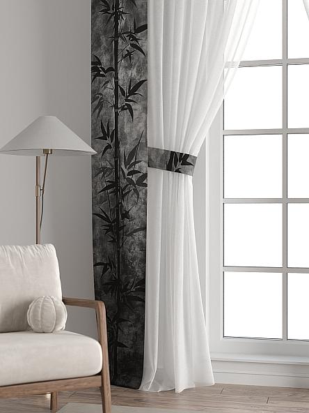 Тюль с декоративными подхватами Лабрист - 557 - фото 6