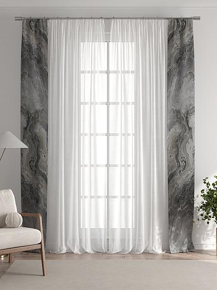 Тюль с декоративными подхватами Лабрист - 558 - фото 7