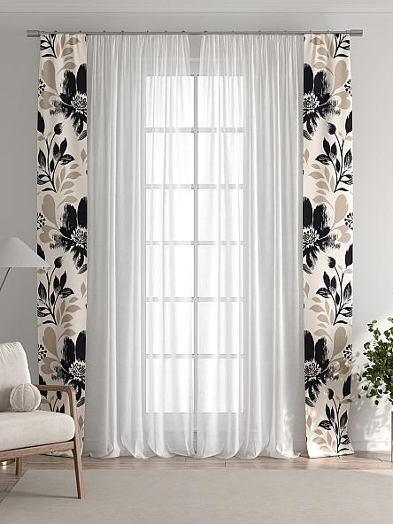 Тюль с декоративными подхватами Лабрист - 559 - фото 7