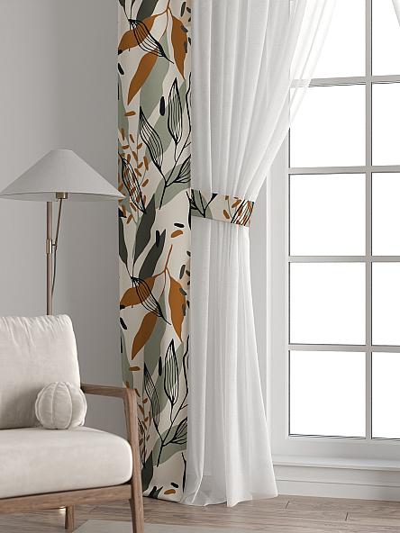 Тюль с декоративными подхватами Лабрист - 561 - фото 6