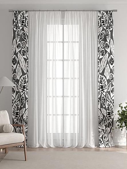 Тюль с декоративными подхватами Лабрист - 566 - фото 7