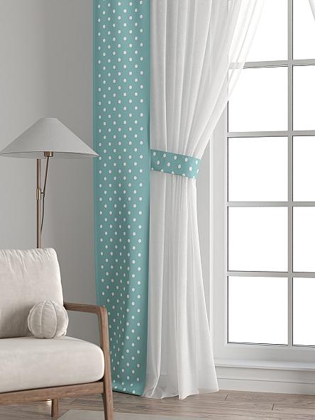 Тюль с декоративными подхватами Лабрист - 567 - фото 6