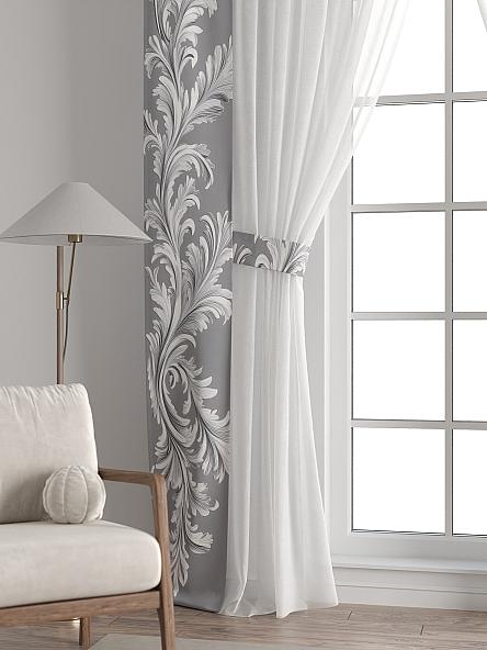 Тюль с декоративными подхватами Лабрист - 568 - фото 6