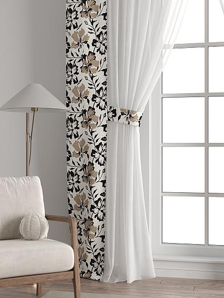 Тюль с декоративными подхватами Лабрист - 575 - фото 6