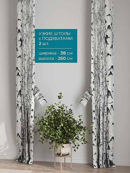 Тюль с декоративными подхватами Лабрист - 587 - фото 2