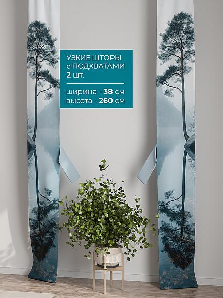 Тюль с декоративными подхватами Лабрист - 589 - фото 2