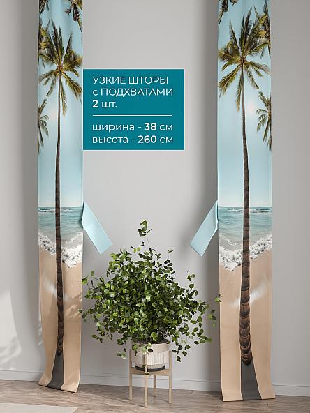 Тюль с декоративными подхватами Лабрист - 591 - фото 2