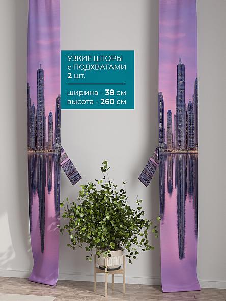 Тюль с декоративными подхватами Лабрист - 593 - фото 2