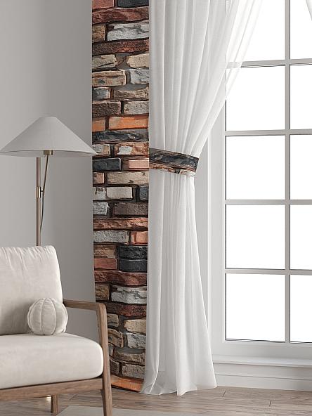 Тюль с декоративными подхватами Лабрист - 597 - фото 6