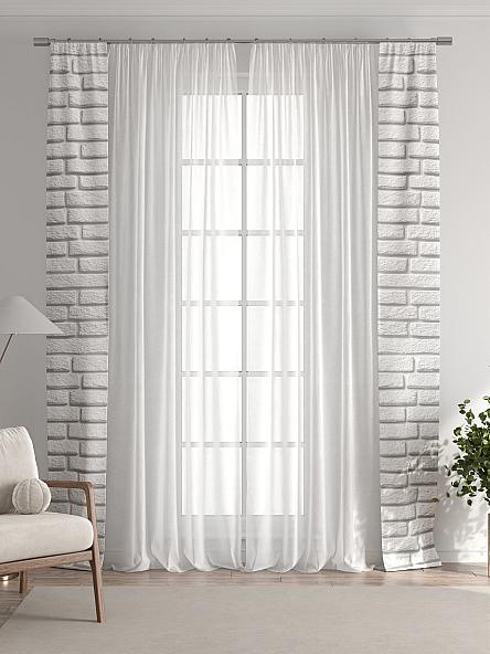 Тюль с декоративными подхватами Лабрист - 598 - фото 7