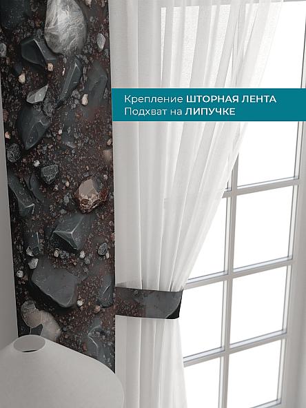 Тюль с декоративными подхватами Лабрист - 599 - фото 4