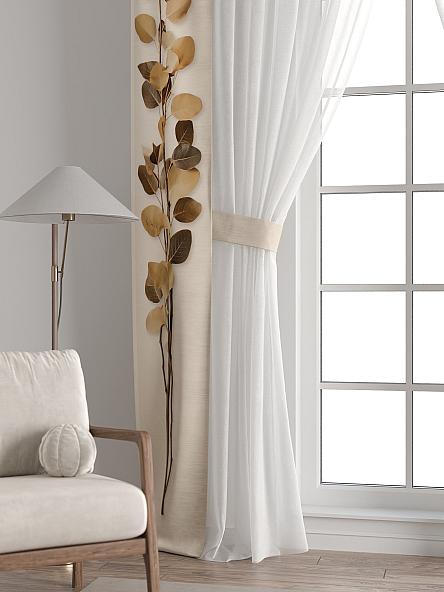 Тюль с декоративными подхватами Лабрист - 602 - фото 6