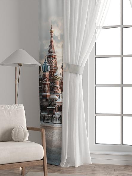 Тюль с декоративными подхватами Лабрист - 604 - фото 6