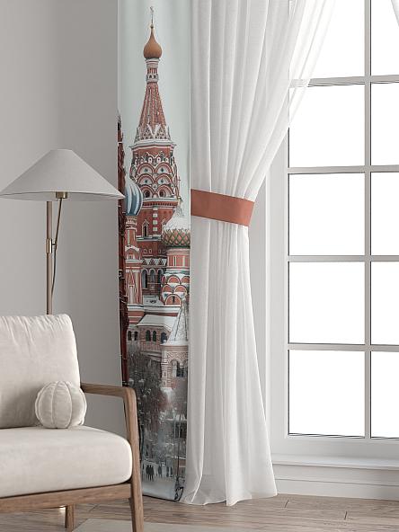 Тюль с декоративными подхватами Лабрист - 605 - фото 6