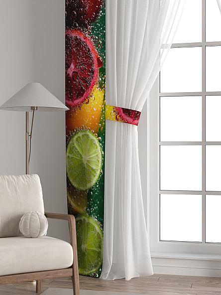 Тюль с декоративными подхватами Лабрист - 606 - фото 6