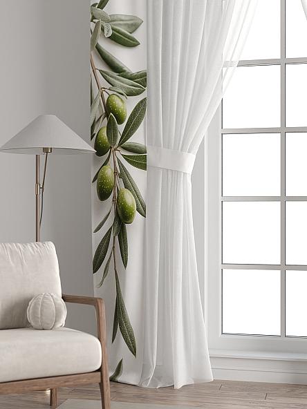 Тюль с декоративными подхватами Лабрист - 607 - фото 6