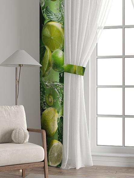 Тюль с декоративными подхватами Лабрист - 608 - фото 6