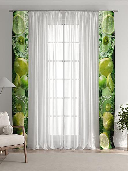 Тюль с декоративными подхватами Лабрист - 608 - фото 7