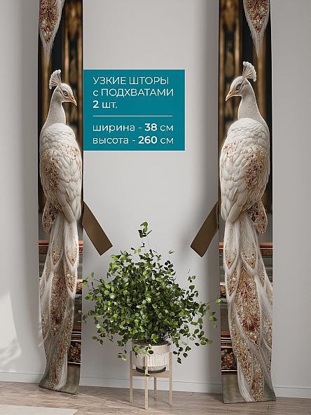 Тюль с декоративными подхватами Лабрист - 609 - фото 2