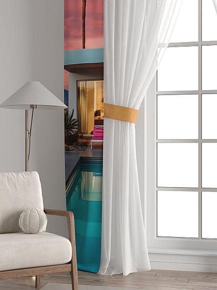 Тюль с декоративными подхватами Лабрист - 612 - фото 6