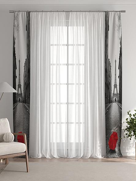 Тюль с декоративными подхватами Лабрист - 614 - фото 7