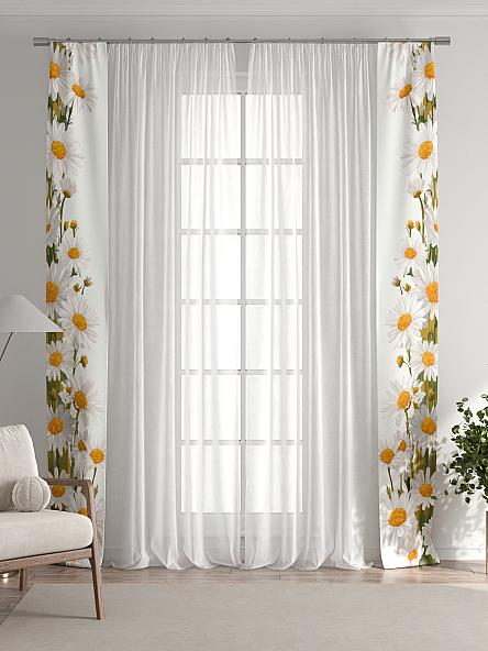 Тюль с декоративными подхватами Лабрист - 617 - фото 7