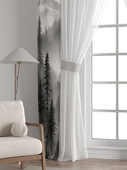 Тюль с декоративными подхватами Лабрист - 618 - фото 6