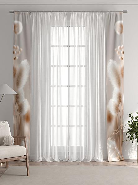 Тюль с декоративными подхватами Лабрист - 625 - фото 7