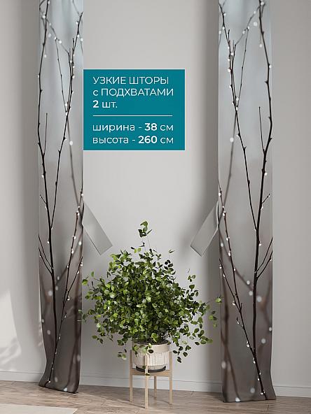 Тюль с декоративными подхватами Лабрист - 628 - фото 2