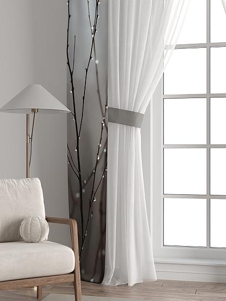 Тюль с декоративными подхватами Лабрист - 628 - фото 6