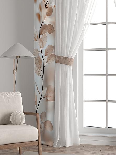 Тюль с декоративными подхватами Лабрист - 631 - фото 6